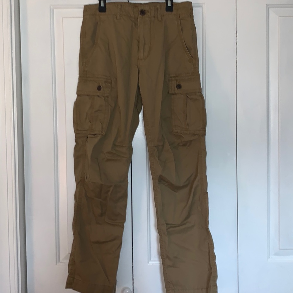 Beige cargo pants